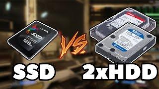 SSD vs Raid 0 из двух HDD. ЧТО лучше КУПИТЬ? Обновление дисковой подсистемы. Сравнение в играх.