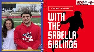 WUSB Sports Section 'Spotlight' - Michael and Rayna Sabella