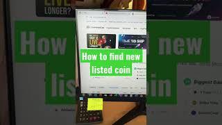 How to Find New Listed Coin / New Crypto currency listing