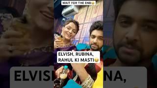 Elvish Yadav, Rubina Dilaik, Rahul Vaidya & Samarth Fun During Shoot for Laughter Chefs Season 2