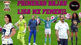 ESTAS SON LAS PRIMERAS BAJAS EN LA LIGA MX FEMENIL| CHIVAS SIN DT| ¿DANIELA CALDERÓN A CHIVAS FEM? 