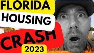 FLORIDA HOUSING REAL ESTATE CRASH (Redfin Numbers)
