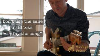 Tired of the same old licks? Play the song!