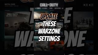 *FIX* these three settings for Warzone ‼️ #bo6 #shorts #codwarzone #blackops6 #gaming #warzone