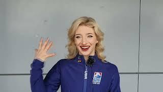 Amber Glenn Interview, 2024 Grand Prix de France