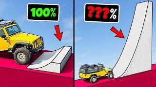 Vehicles VS Jump Survival Chance in BeamNG.drive