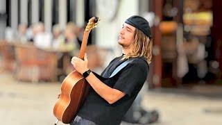 Street Music Magic | Busker Charms Crowd With Beautiful Melodies