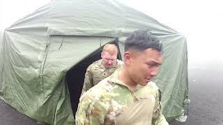 35th CSSB Soldiers Conduct Gas Chamber Training