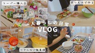 【日常】一人暮らし、スーパーでのお買物とリアルなごはん事情減点方式マインドもう辞める【VLOG】