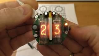 Наручные ламповые часы Микро ИН-16 (How To Make Nixie Watch Tube Clock)