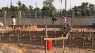 Cambodia Building School, Khmer construction , the village school building, #1