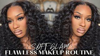 THE EASIEST SOFT FLAWLESS GLAM MAKEUP ROUTINE | ABBY NICOLE