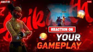 REACTION  ON YOUR GAMEPLAY  Free Fire Telugu Live -MR SRIKANTH FF is Live - Telugu Gaming live