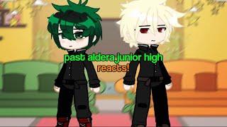 Past Aldera junior high react to Deku!! ||slight bkdk||enjoy!||#mha #gachareacts #gachaclub #bkdk