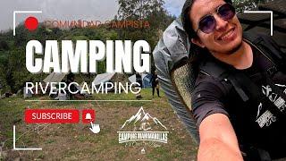 El MEJOR lugar para ACAMPAR en UBAQUE ️ RIVER CAMPING