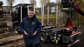 Обзор на новый лесовоз Volvo FH 500 2024