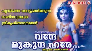 ഹൃദയത്തെ തൊട്ടുണർത്തുന്ന ഭക്തിസാന്ദ്രമായ ശ്രീകൃഷ്ണഗാനങ്ങൾ | Krishna Songs | Hindu Devotional Songs