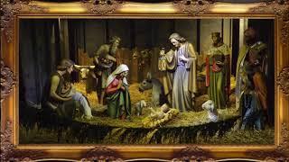 Beautiful Christmas Nativity Screensaver |TV Art with Background Music