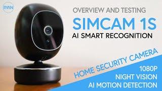 Simcam 1s AI Camera Overview - Smart AI Home Security Camera (2020)