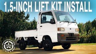 How to lift the Subaru Sambar with the HRG OFFROAD lift kit!!