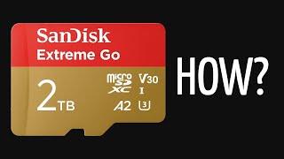 How does 2TB fit in a microSD?