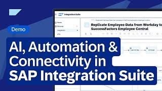 AI, Automation & Connectivity in SAP Integration Suite | Demo