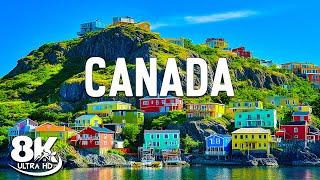 Discover Canada  The Best Places to Visit in Canada ️ Travel Video 8K