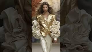 AI Gold Fashion Collection #shortsvideo #aidesign #aifashion #aimidjourney #midjourney