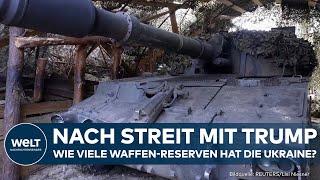 NACH EKLAT IN USA: Ukraine in der Klemme! Wie lange reichen die Reserven an Waffen gegen Russland?