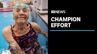 Margaret Clougher is making a splash at the national masters swimming titles | ABC News