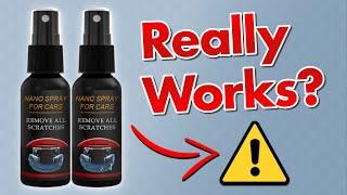 Nurafix Nano Car Spray Review - Legit or Scam?