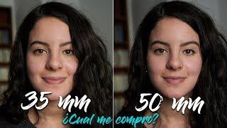 35mm vs 50mm ¿CUAL ES EL MEJOR? | COMPARATIVA COMPLETA EN FULL FRAME Y APSC