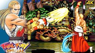 Fatal Fury Special - Andy Bogard (Arcade / 1993) 4K 60FPS