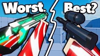 Ranking EVERY GUN in RIVALS From WORST to BEST.. (roblox rivals)