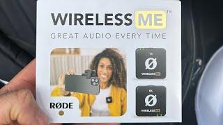 RODE: Wireless Me Microphone System Quick Reaction