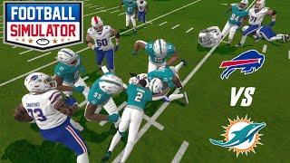 NAH THEY WAS CHEATING!!!! | Bills Season Week 18 | Football Simulator