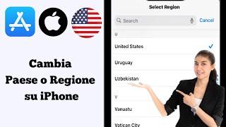 Come cambiare la regione del paese nell'App Store | Cambia paese nell'iPhone