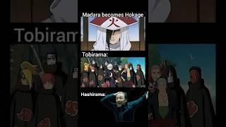 And Hashirama gets crazy #naruto #shorts #memes