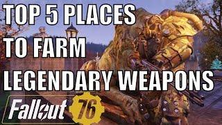 Fallout 76: Top 5 Places And Events To Farm Legendary Weapons