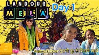 Landour Mela 2024 ️ Day 1 kaisa raha | Itni dur se ek subscriber milne aayi ️️| Bela Thapa