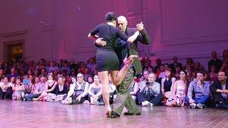 Tango: Valeria Maside y Sergio Molini, 30/4/2017, Brussels Tango Festival, Mixed couples 2/5