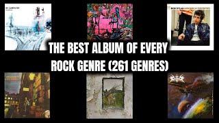 The Best Album Of Every Rock Genre! (261 Genres)