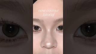 nose contour tutorial #douyinmakeup #makeuptutorial #makeupshorts #ytviral #ytshorts #makeuptutorial