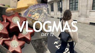 VLOGMAS Day 12 | Marylebone, Daunt Books & Come Food Shopping with Us