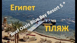 Отель Reef Oasis Blue Bay Resort&Spa 5*_  ПЛЯЖ и КОРАЛЛОВЫЙ РИФ