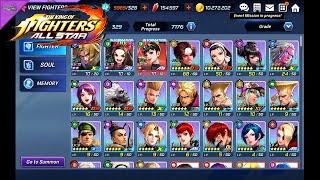 (Android) KOF AllStar - 54 - Character Profiles