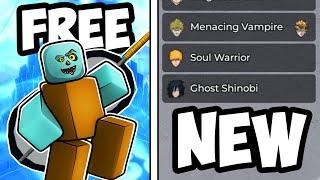 FREE MADARA + 3 NEW MOVES in Roblox Realm Rampage UPDATE