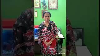 Welcome Massage Sunita Marik Malakar, Burdwan Model School