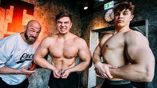 Konkurrenz für Vadim! 17 jähriger Marvin will auf die Bodybuilding Bühne