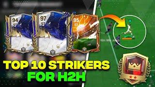 Top 10 STRIKERS for H2H in FC Mobile right now!!